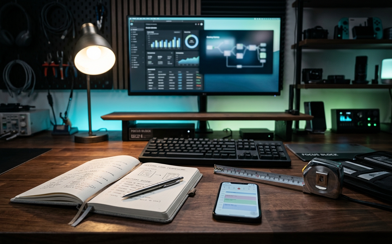 Workspace visual for Meeting Load Reduction Framework