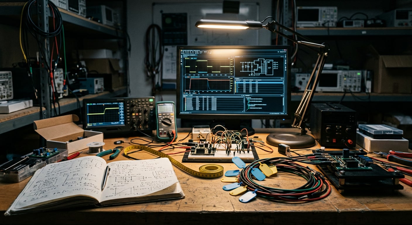 Workspace lab notes visual